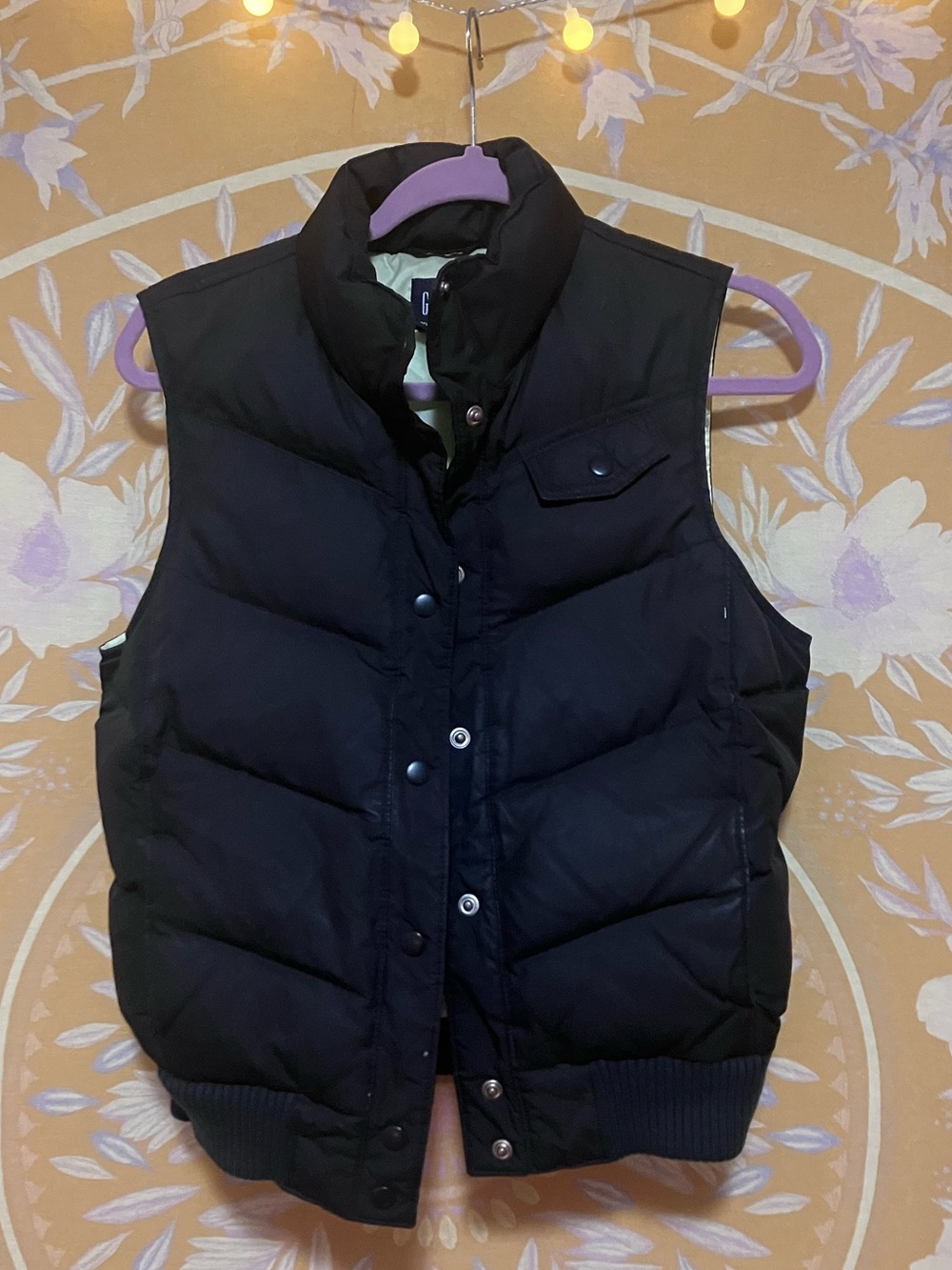 Gap feather down puffer vest